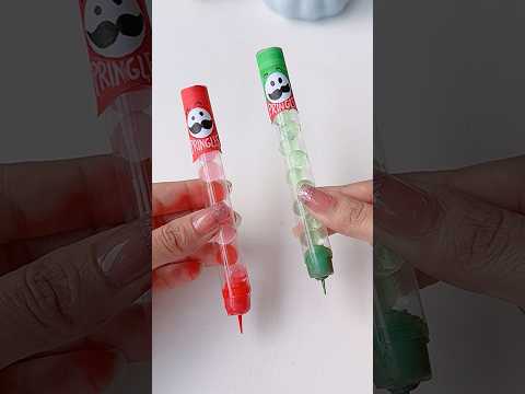 🖊️￼Pringles Pen DIY with Nano Tape! #squishy #art#diy #youtubeshorts #shorts