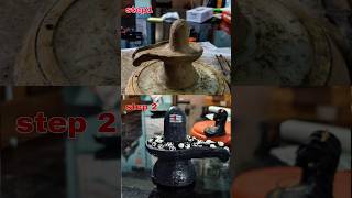 🕉️How to make shivalingam🕉️#shortsfeed #shiva #shorts