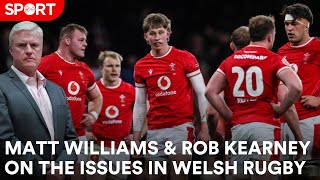 Williams & Kearney on a "tragic day" for Welsh rugby