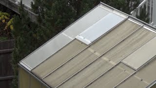 Replacing Harbor Freight Greenhouse Polycarbonate Panels