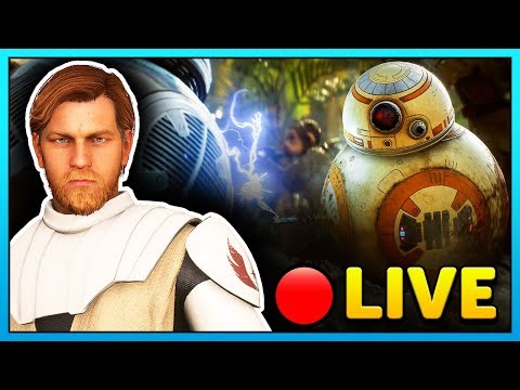 🔴 10v10 HEROES - Star Wars Battlefront 2 Livestream - Friday Night Battlefront