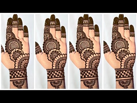 Simple Mehndi Design Trick | easy mehndi design| look like mehndi class | mehndi designs/mehndi