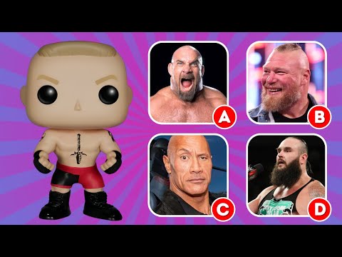 Can You Guess 50 WWE Superstars by Their FUNKO POP? 👻