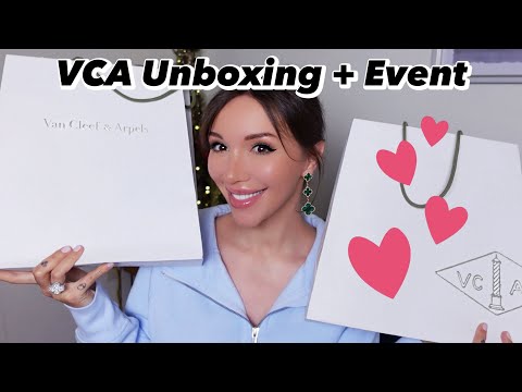 Van Cleef Unboxings & The Poetry of Time Event South Coast Plaza Vlog