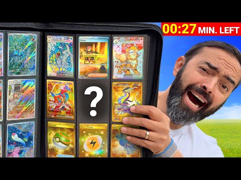 Complete NEW Set in 2 Days or Lose Them All (RISKY Pokémon Card CHALLENGE)