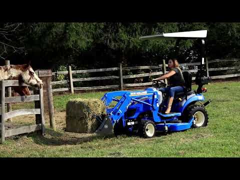 New Holland WORKMASTER™ 25S Loader Attachment