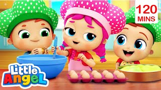 Yes, Yes Cake Song + More Top Nursery Rhymes | Little Angel Kids Songs & Nursery Rhymes