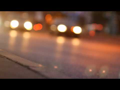 Traffic Lights, Blurred lights & City Night Cars |Video-Audio footage HD Free