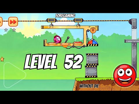 Red Ball 3 Level 52 Gameplay | With 3 Stars | Fore Gaming