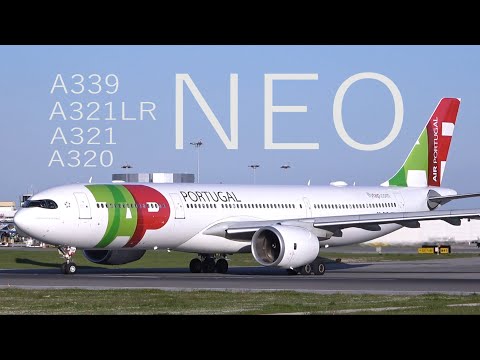 ALL the NEO types in TAP Air Portugal fleet: A330Neo - A321LR Neo - A321Neo - A320Neo