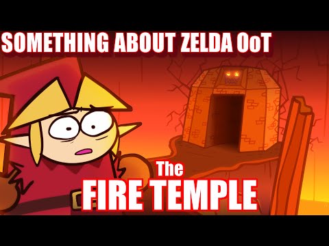 Something About Zelda Ocarina of Time: The FIRE TEMPLE (Loud Sound Warning) 🔥🧝🏻🔥