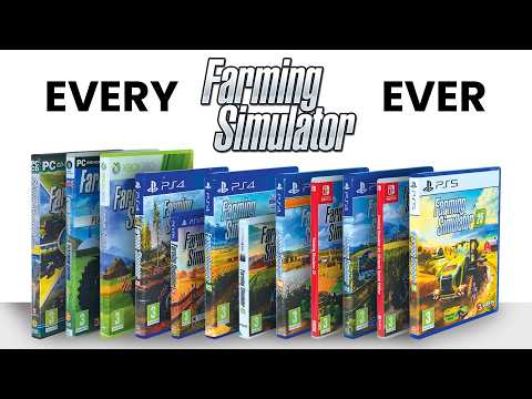 Unboxing Every Farming Simulator Ever (2008-2025 Evolution)