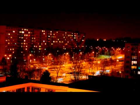 Ostrava Hrabuvka Night Timelapse