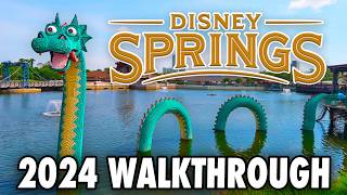 Disney Springs 2024 Walkthrough at Walt Disney World [4K POV]