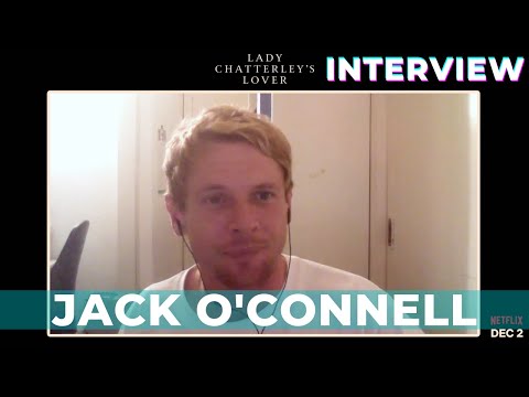 Jack O'Connell talks Lady Chatterley's Lover on Netflix, gushes over Emma Corrin