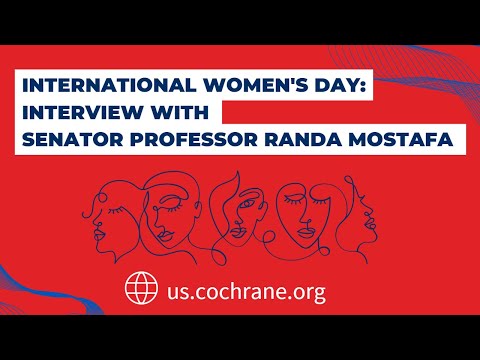 IWD: Interview with Senator prof. Randa Mostafa