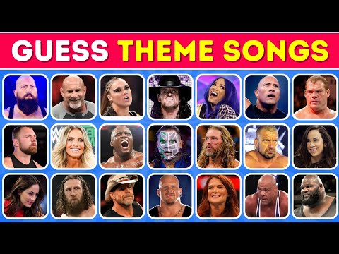 Can You Identify These Retired WWE Superstars by Their Iconic Theme Songs? 🎵🎧🔍