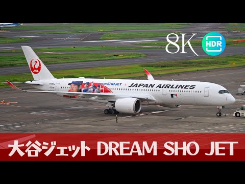 [8K HDR]  Aspirations of Shohei Ohtani 大谷翔平ジェット「DREAM SHO JET」