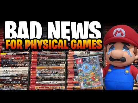 PHYSICAL GAME SALES ARE DEAD... PS5, Switch, Xbox Physical Sales PLUMMET!