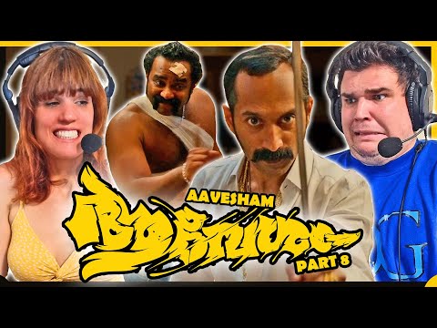 AAVESHAM MOST DANGEROUS CHARADES SCENE | PART 8 | Sajin Gopu | Fahadh Faasil | Movie Reaction