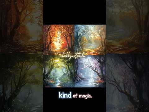 Witness the Magic of Four Seasons in Fantasy Forest #enchantingsounds #enchantingambiance