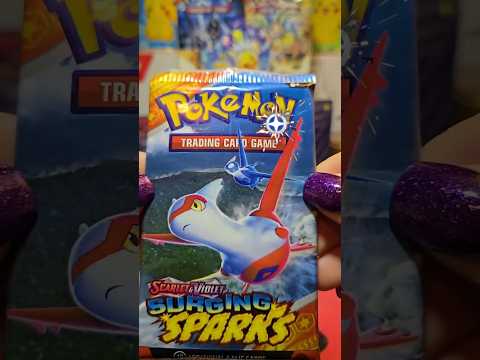 Pack#60 Another Surging Sparks For You Know Who #pokemon #pokemoncards #pokemongotcgelitetrainerbox