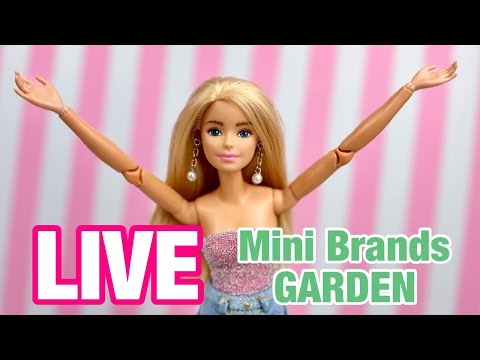 LIVE: Mini brands Create GARDEN + Q&A