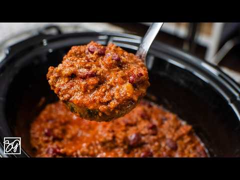 Easiest Crockpot Chili Ever!