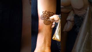 Arabic Mehndi Design #short#short#ytshort#hennastyleandpassion