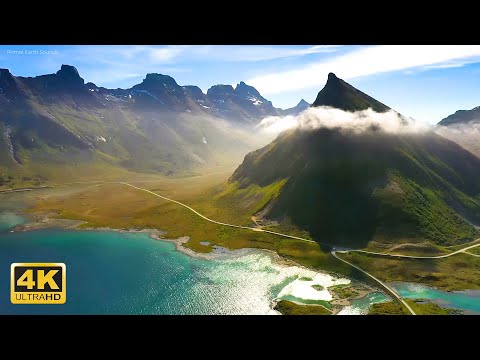 A beautiful world from a bird's eye view 4K