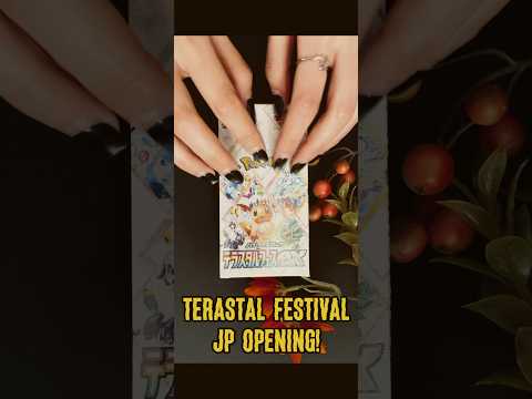 Terastal Festival JP bundle opening - part 1 - Umbreon lets go! #pokemontcg #terastalfestival