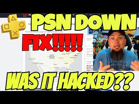 PSN DOWN Today Servers FIXED 🤯 (PlayStation Network HACKED)  PS4/PS5 "How to get Back ONLINE"