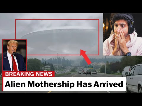 Massive UFO Mothership Appeared Today❗❗😱 Government Warns...