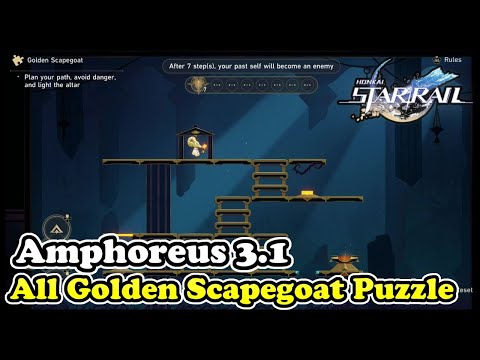 Honkai Star Rail 3.1 - All Golden Scapegoat Puzzle Solution Guide