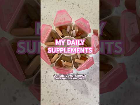 MY DAILY SUPPLEMENTS #supplements#vitamins#ballerina#ballet#health#periods#vegan#daily#b12