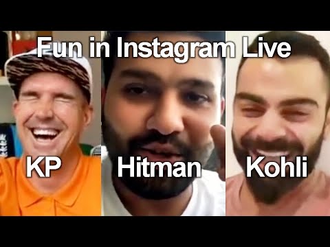 Insta Live • KP with Rohit Sharma & Virat Kohli • Sledging, Nickname & Lowest Point • Full HD