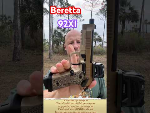 New Beretta 92XI SAO Sabbia - First Look 🇺🇸