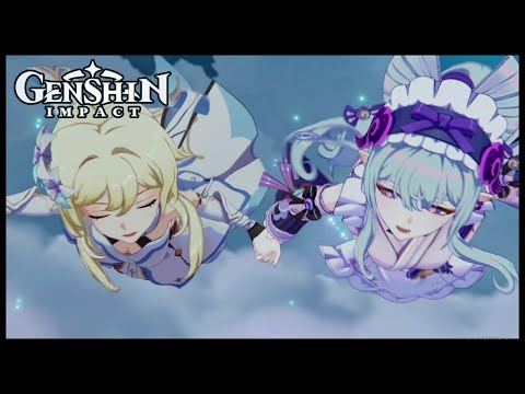 Mizuki Sweet Dreams with Traveler Cutscene Animation | Dream Eater's Melancholia Genshin Impact 5.4