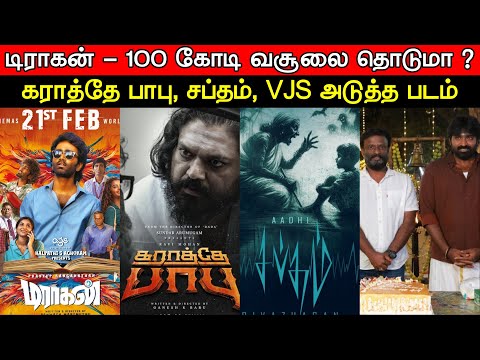 Film Talk | Dragon - 100 Crores ? | 2 Days Box-Office | Karathe Babu | Sabdham | VJS's Next