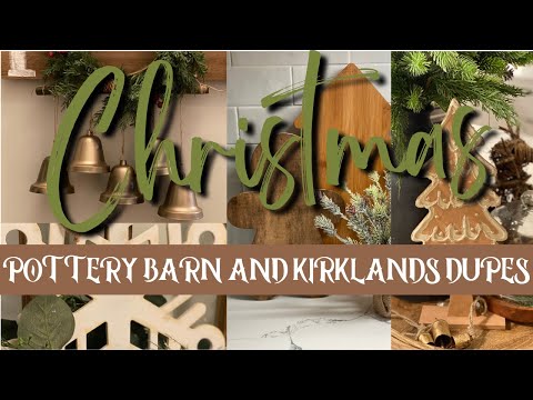 Amazing Look for Less Christmas Dupes! | Pottery Barn and Kirklands  Dupes | Christmas Decor Ideas