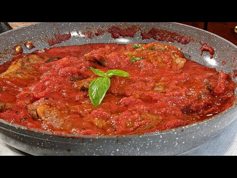 Carne alla Pizzaiola | Steak  Pizzaiola  | Beef steak in Quick Tomato Sauce.