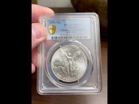 1991 Silver Libertad ~ Type 1