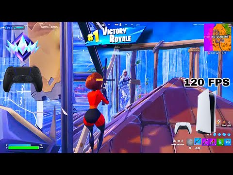 Fortnite Unreal Ranked Reload on PS5 | Controller Gameplay | 120 FPS