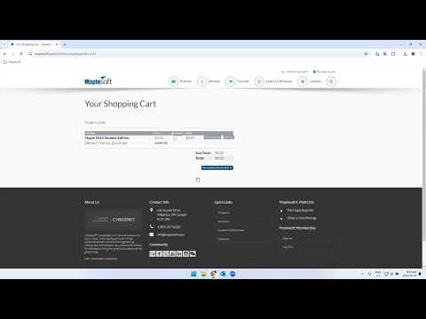 How to Redeem a Code from an Instructor on the Maplesoft Store