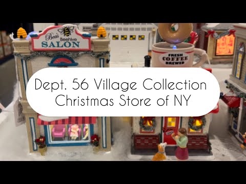 Dept. 56 Village Collection | Christmas Store of NY 🎄