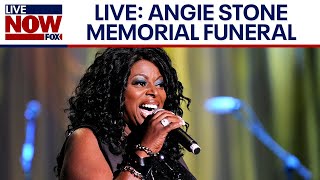 LIVE NOW: Singer Angie Stone memorial funeral