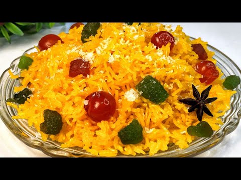 Easy Zarda Recipe🔥Degi Zarda Bnane Ka Tarika| How To Make Perfect Zarda| Meethe Chawal | Zarda Pulao