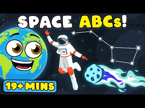 Learn ALL About Space: A-Z! | Alphabet & Space Songs For Kids | KLT