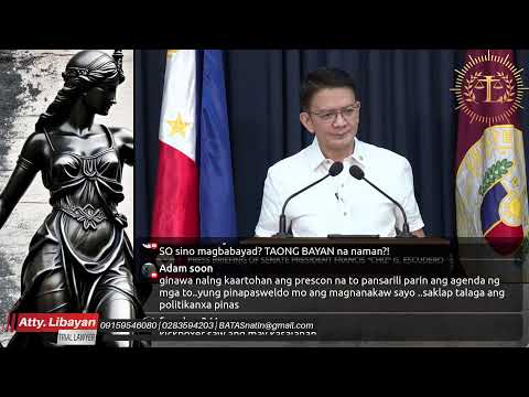 PRESS BRIEFING NA NAMAN: IMPEACHMENT ULIT KAHIT UMAY NA ANG TAO!