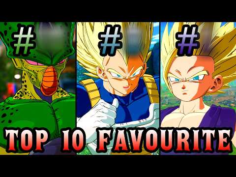 Winning With my Top 10 Favourite Characters in Dragon Ball Sparking! Zero Online Ranked